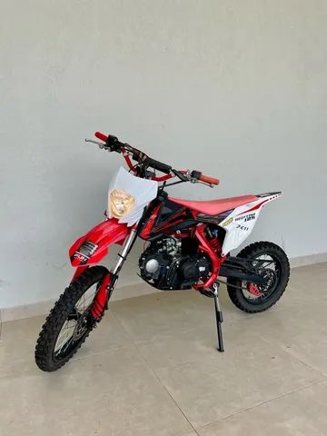 mini moto fun motors trilha cross raptor 125 cc 4t gasolina