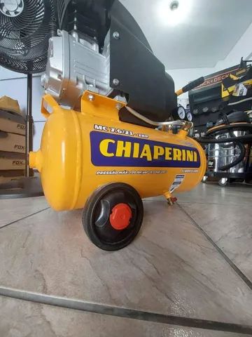 Compressor de ar 7,6Pés 21L 2hp Monofásico Chiaperini (Loja/Novo) - Foto 2