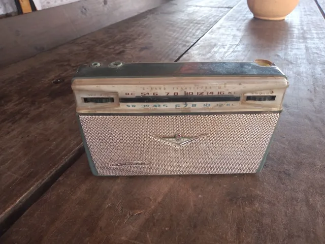 Rádio portátil não funciona
