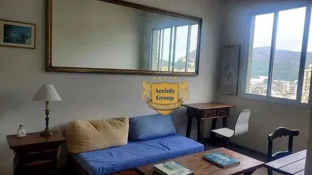 Apartamento com 1 dormitório para alugar, 39 m² por R$ 3.300,00/mês - Humaitá - Rio de Jan