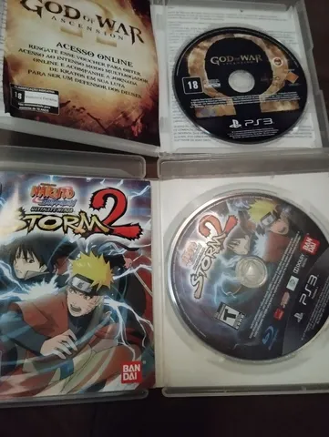 JOGO PS3 NARUTO SHIPPUDEN ULTIMATE NINJA STORM 2 FÍSICO SEMI-NOVO