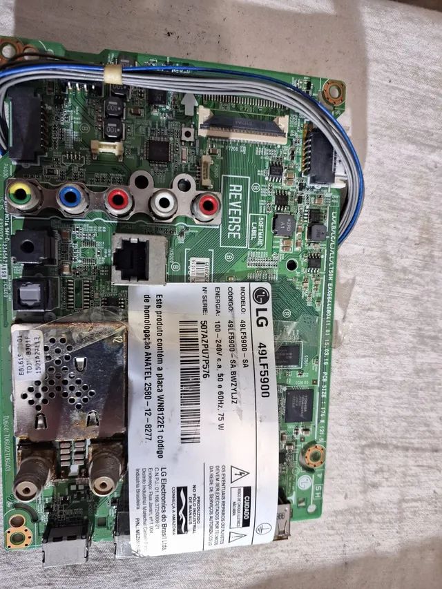 Placa principal e placa fonte 