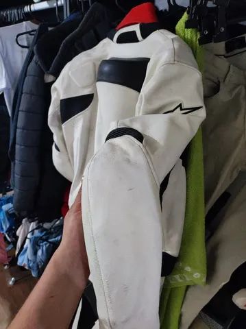 Macacão Alpinistar em couro Branco - Foto 5