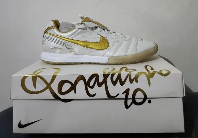 Chuteira futsal best sale nike tiempo r10