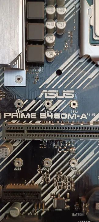 Kit Placa-Mãe ASUS PRIME B460M-A + i3 10100F - Foto 3