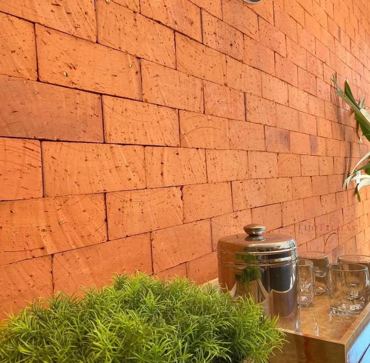 Revestimento tijolinho