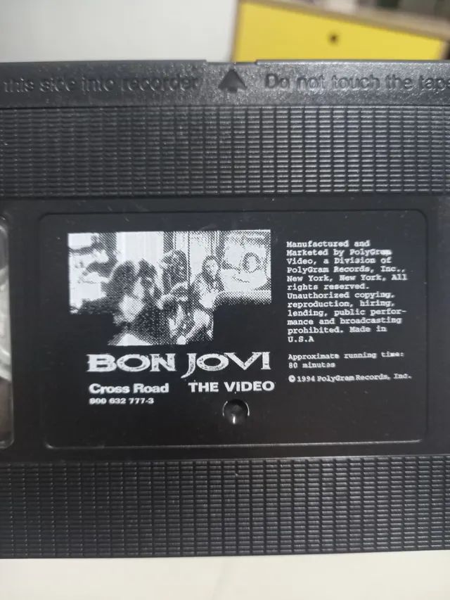 FITA VHS BOM JOVI - Foto 3