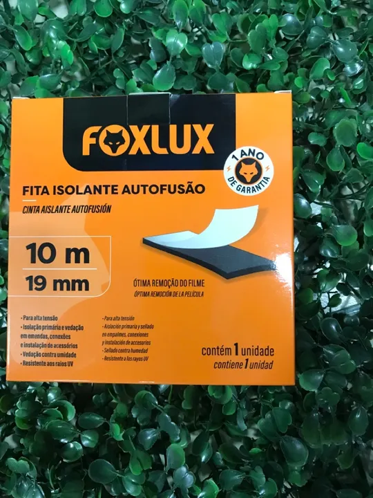 Fita Isolante Autofusão Foxlux 10m