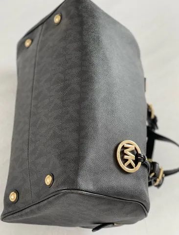 Bolsa MK preta monograma ORIGINAL - Foto 4
