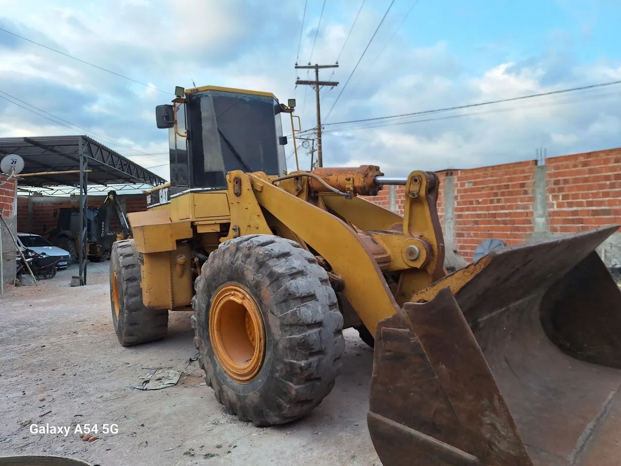 Pa carregadeira cat 966F - Foto 5