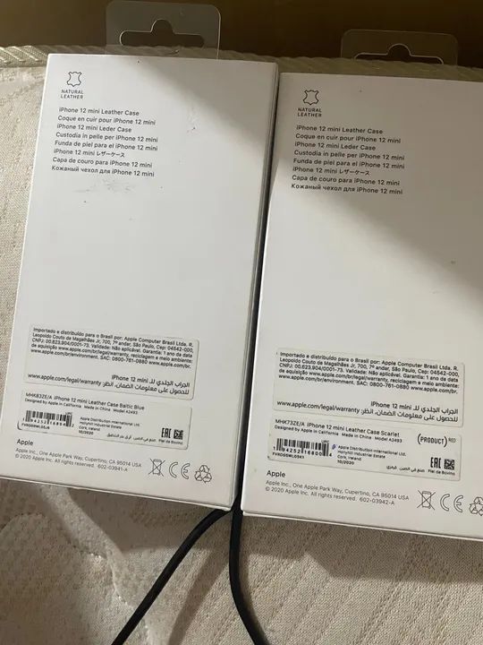 Capa original couro Apple iPhone 12 mini - Foto 6