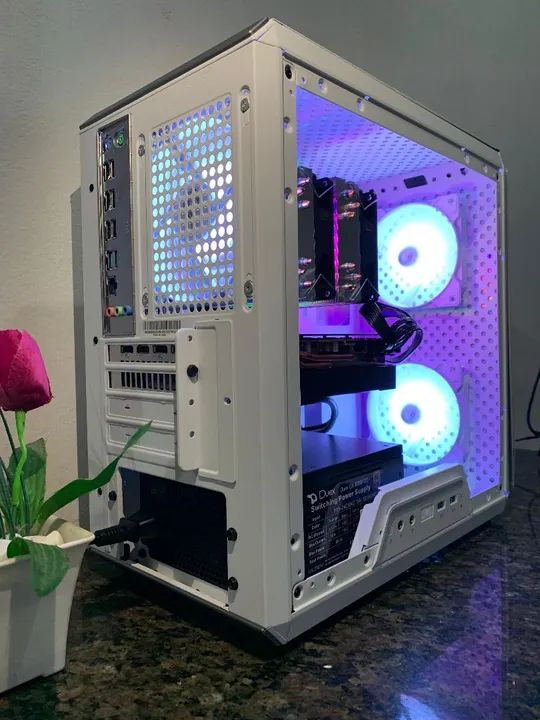 Pc Gamer Cooler Master Q300L Branco - Foto 4