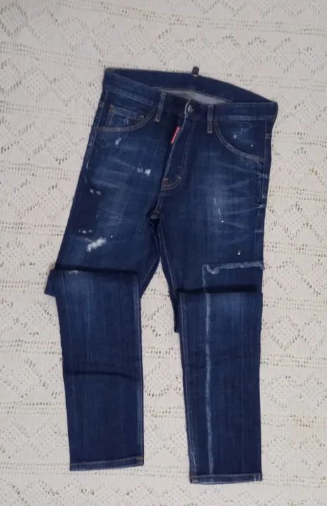 Calça Jeans Masculina Tamanho 38 - Foto 2