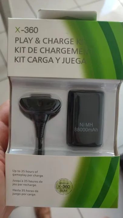 cabo e bateria 
