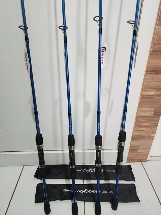 Varas de pesca Hofishking - Biutifu 1.8m  - Foto 2