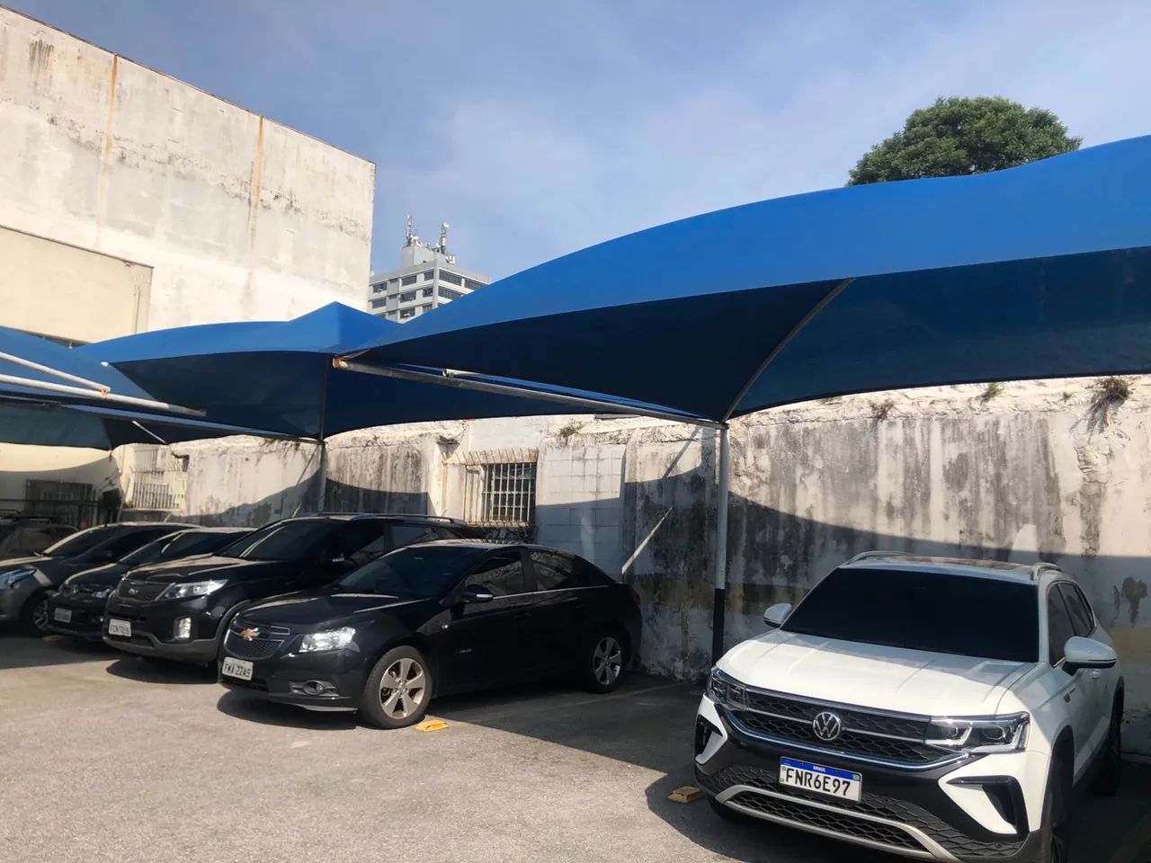 Cobertura para carros - sombrites