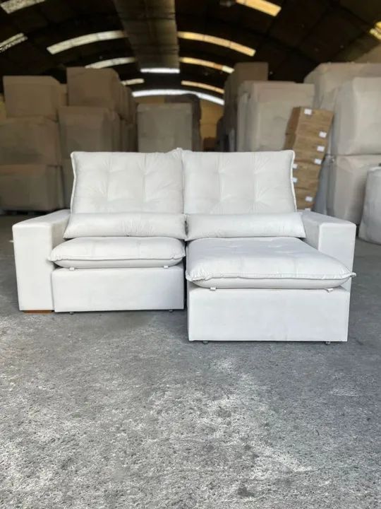 SOFÁ MOLAS ENSACADAS PILLOW 20CM VELUDO SURPREENDA-SE!!! TT21 - Foto 3