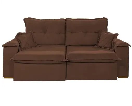 sala sofa retratil e reclinavel 230 cm  - Foto 3