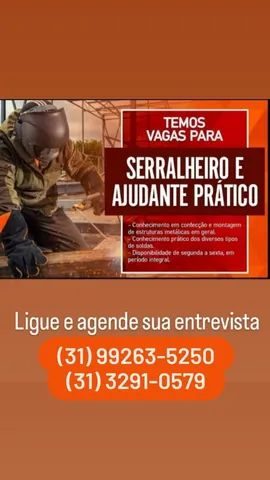 Vagas de emprego - Venda Nova, Minas Gerais