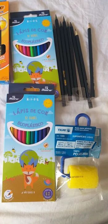 Volta às aulas, materiais escolar, valores nos itens abaixo - Foto 2