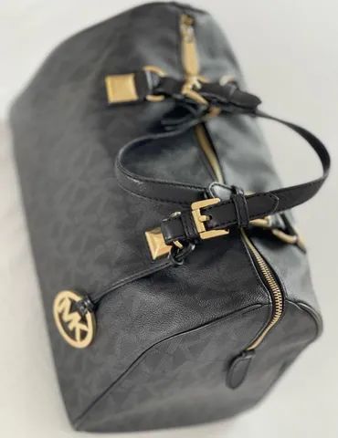 Bolsa MK preta monograma ORIGINAL - Foto 5
