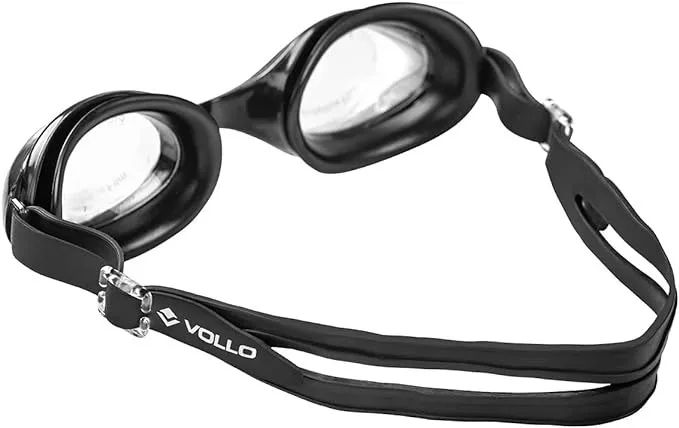 Óculos de Natação Essentil Vollo Sports - Preto - Silicone - Produto Lacrado Na Embalagem - Foto 2