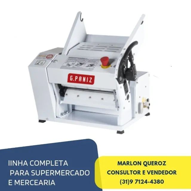 Cilindro de Massas Mesa G-Paniz 30CM Novo