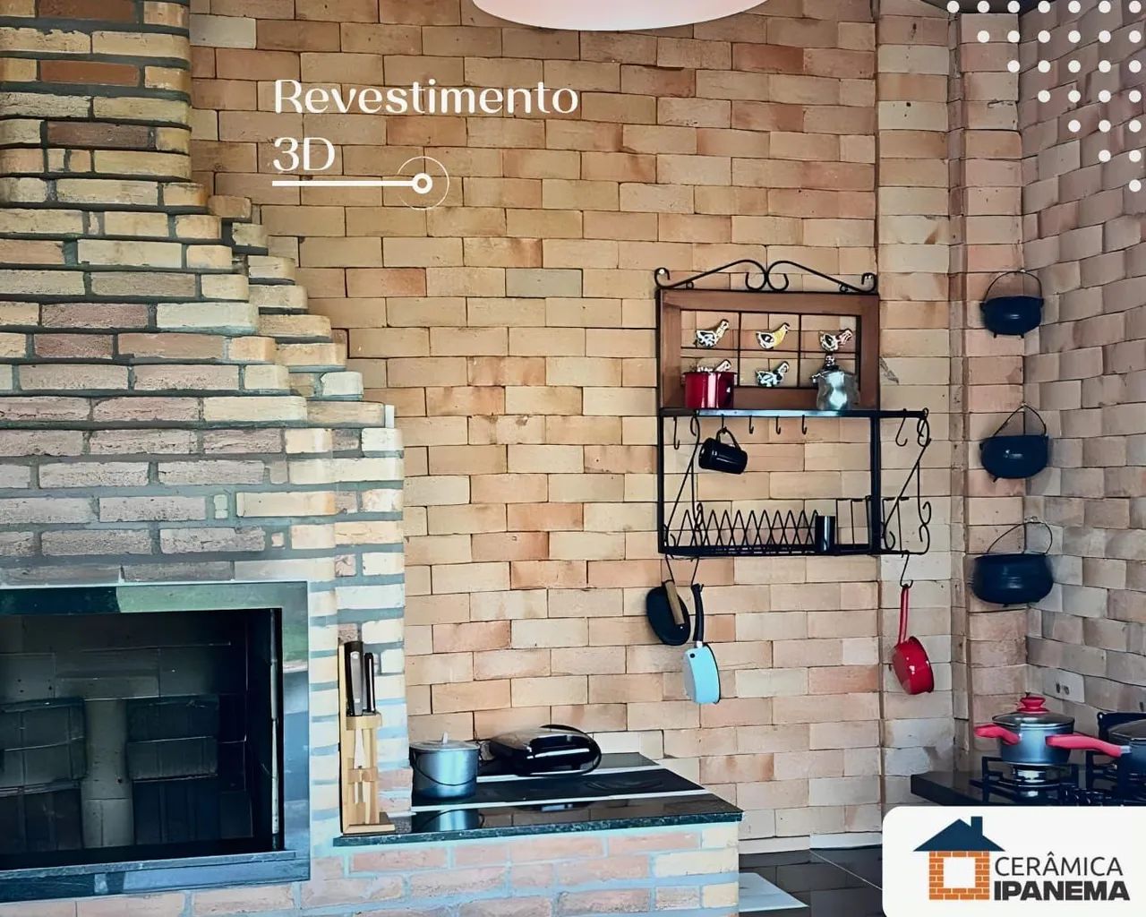 Revestimento tijolinho - Foto 4