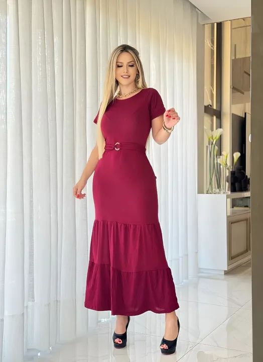 Vestido Longo Moda Feminina (PODE ESCOLHER) - Foto 5