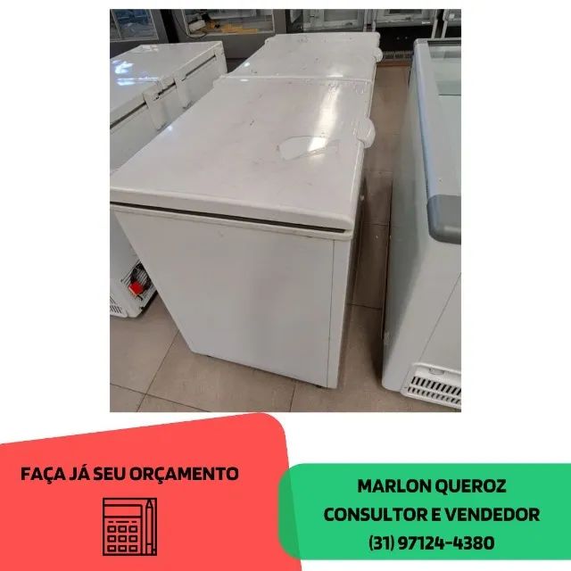 Freezer Congelador Industrial Dupla Ação