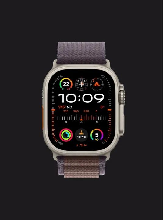 Pulseira Apple Watch loop Alpina índigo - Foto 5