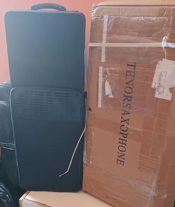 Saxofone profissional Yamaha outro nível  sax tenor similar 875ex - Foto 5