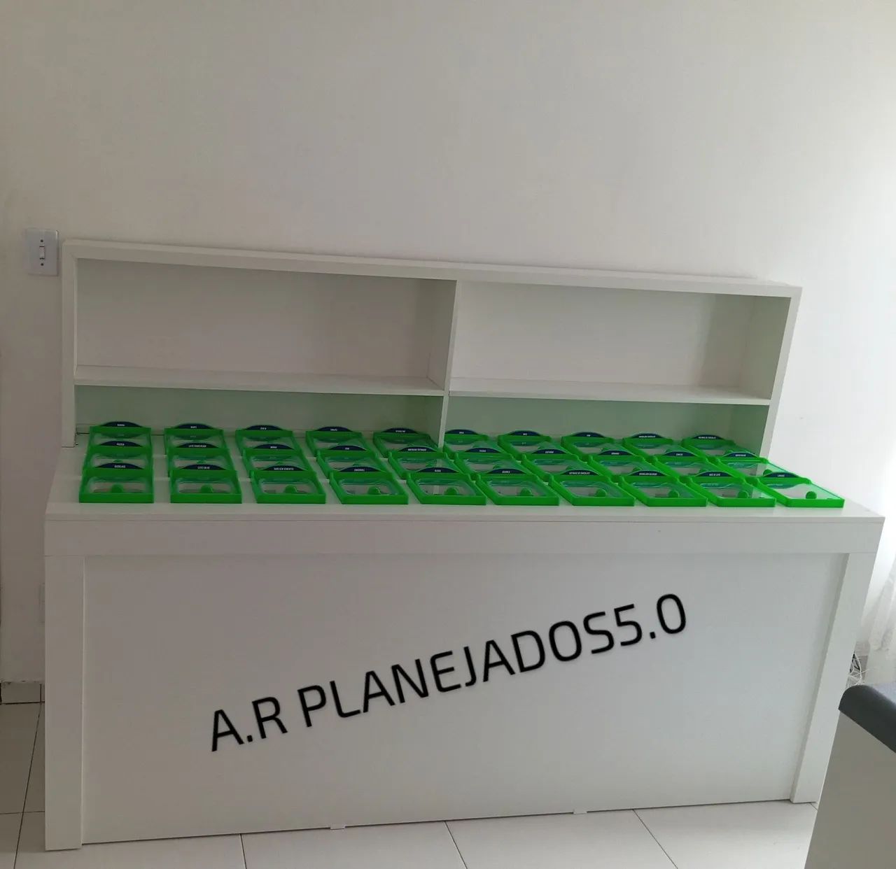 Balcão para açaíteria 