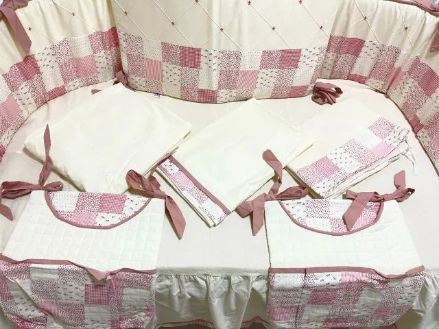 Conjunto para berço 8 peças - Foto 5