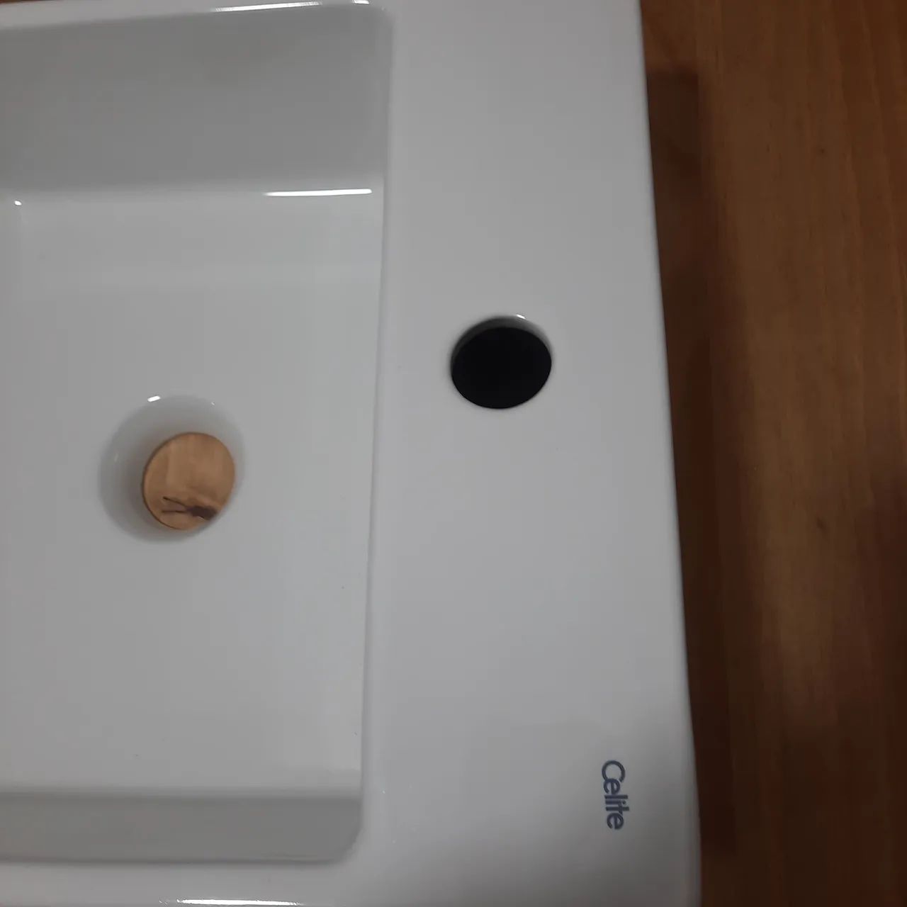 Cuba para banheiro em cerâmica branca - Foto 5