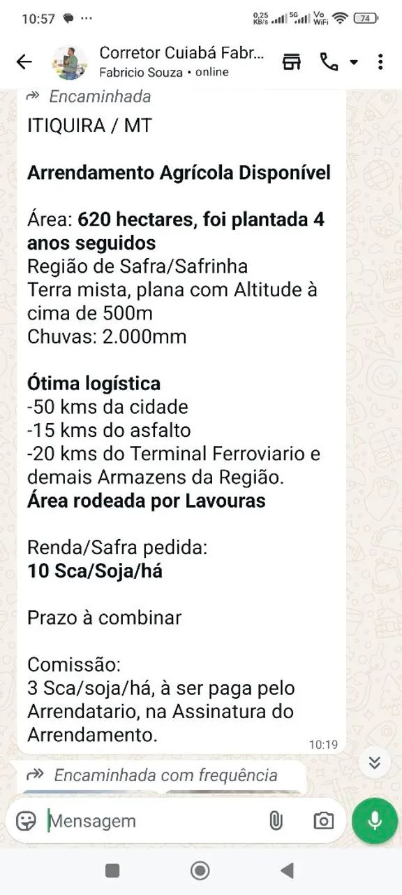 Fazenda de arrendamento 620hec em Itiquiras MT. - Foto 4