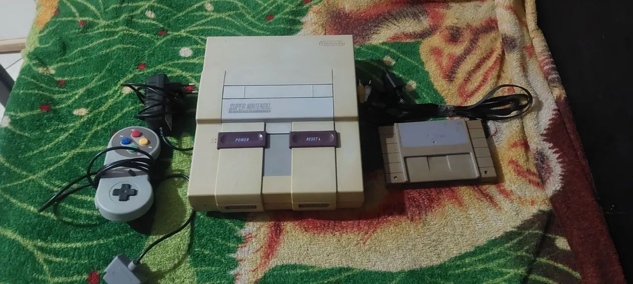 Super nintendo completo com 1 jogo - Foto 2
