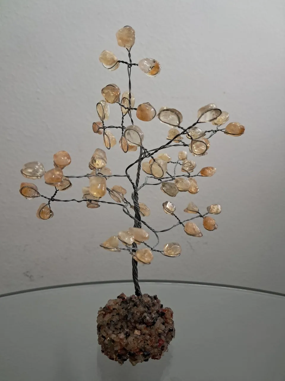 Árvore de Citrino Artesanal para decoração 