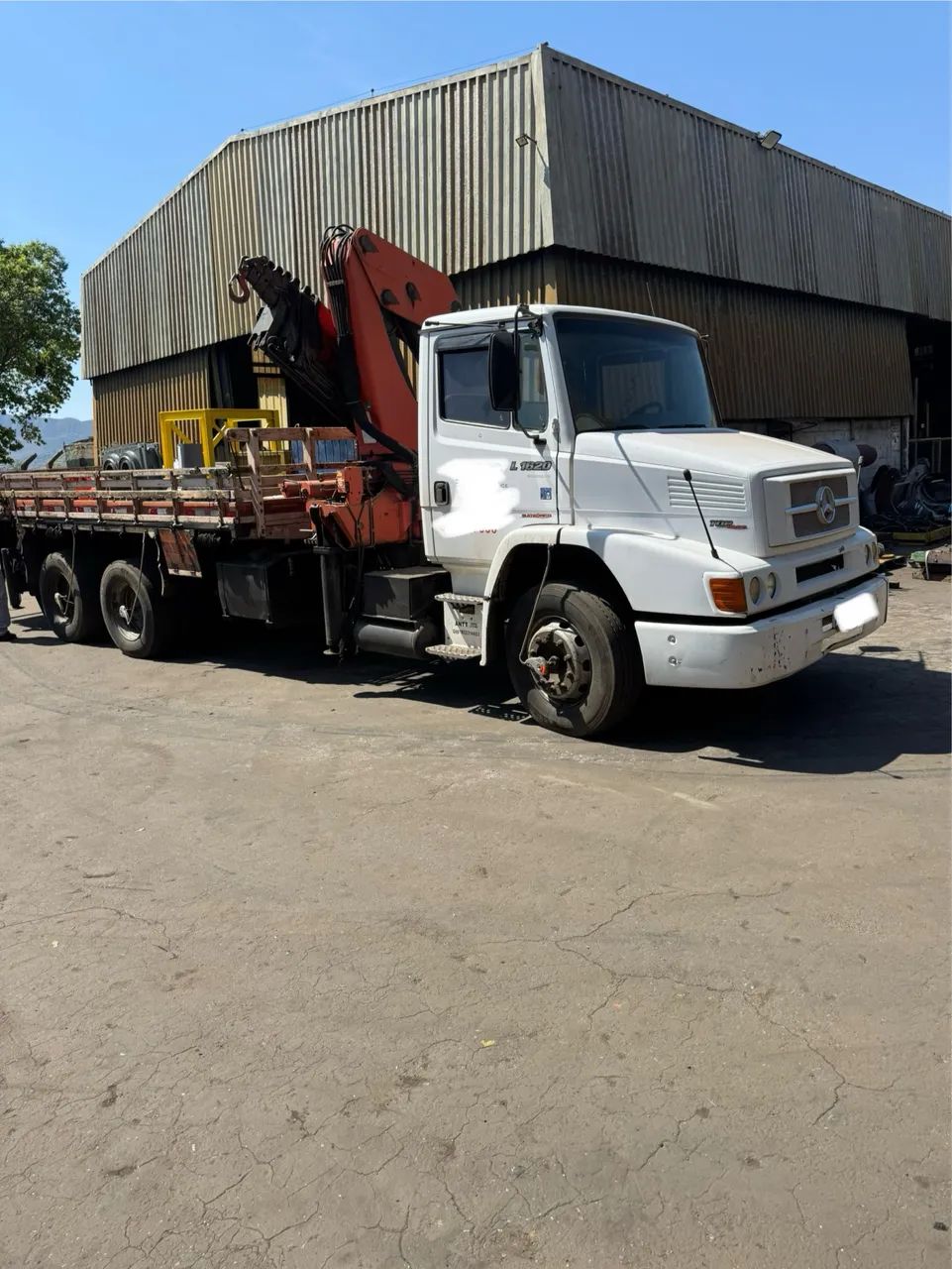 Caminhão 1620 com munck - Foto 4