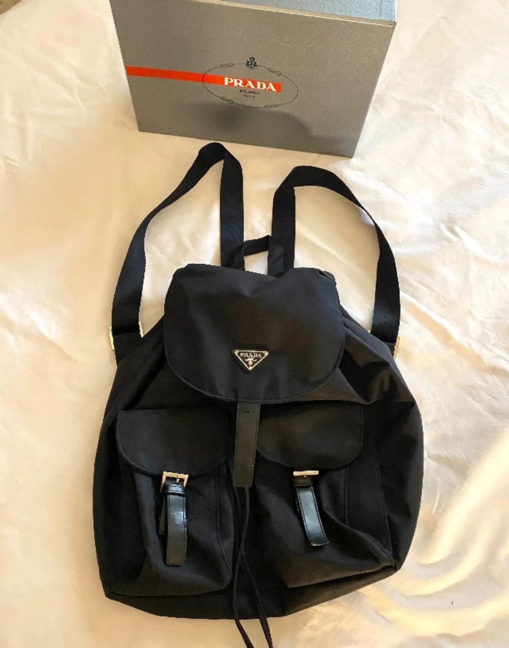 Mochila preta prada