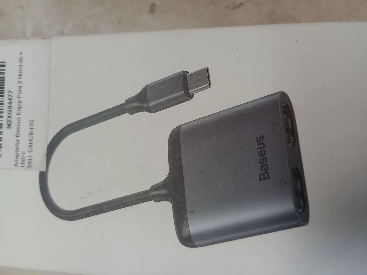 Adaptador hub para espelhamento de 3 telas ao mesmo tempo - Foto 4