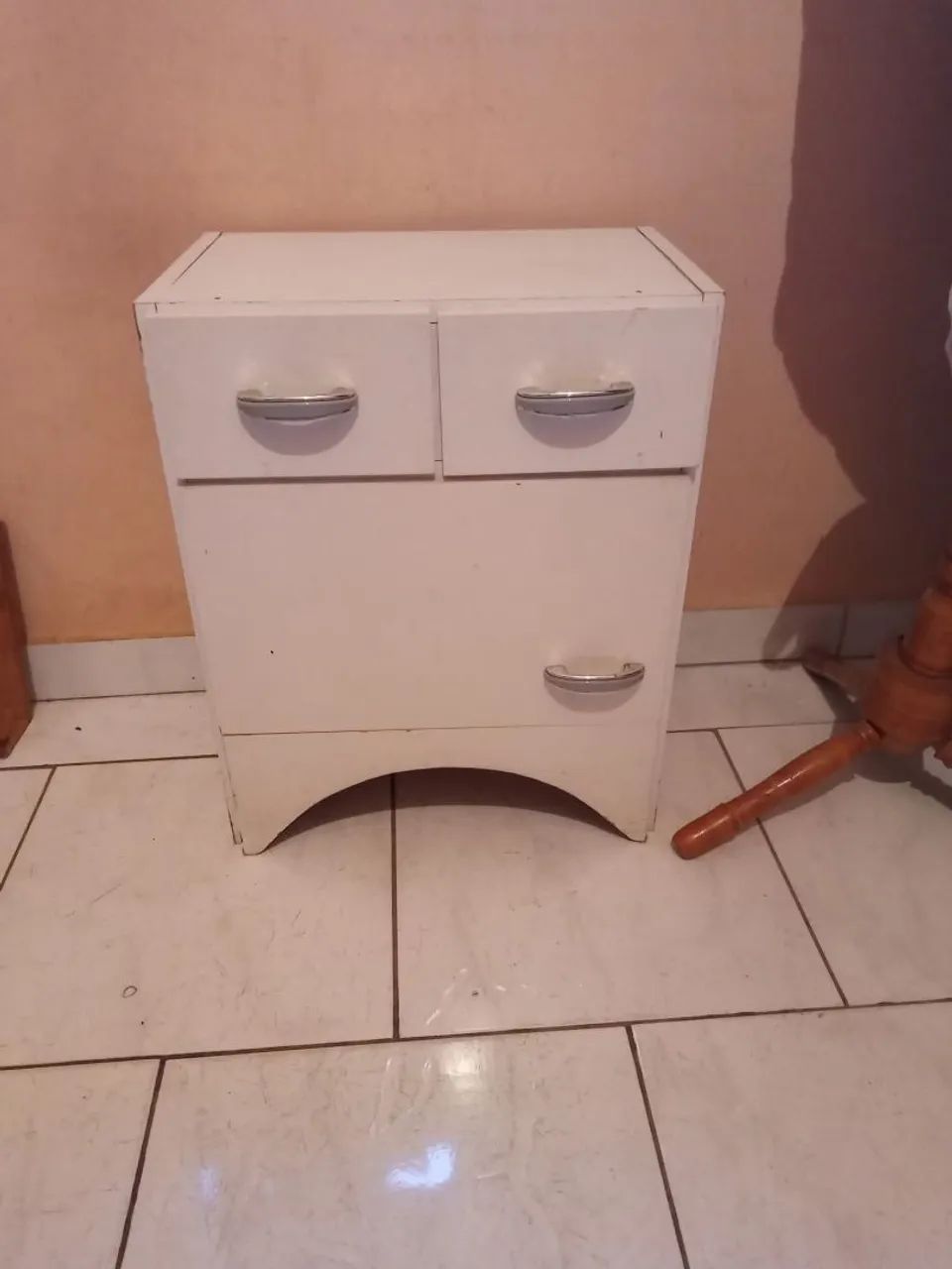 Cômoda/Aparador Antigo Branco
