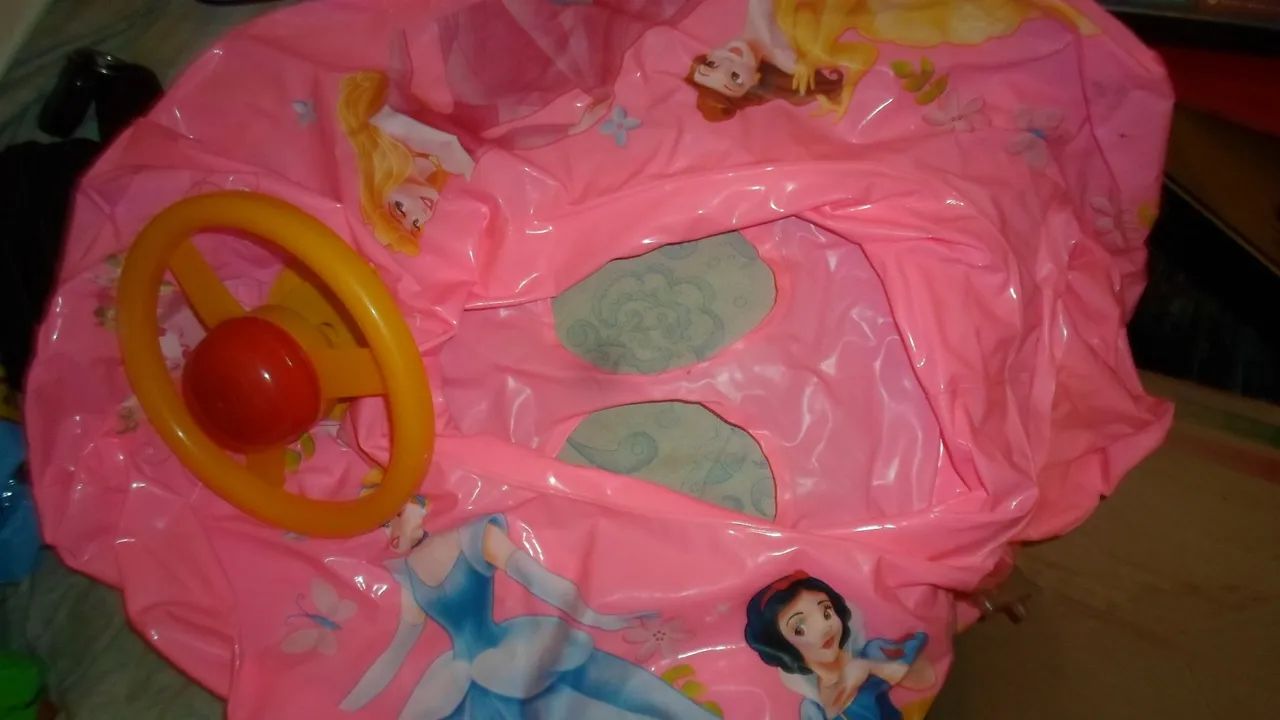 Boia Infantil Princesas com Volante - Foto 4