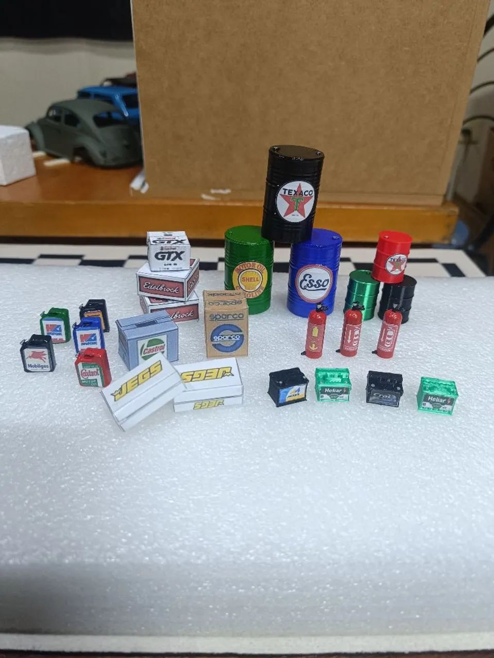 Miniatura acessórios diorama escala 1:24 - Foto 2