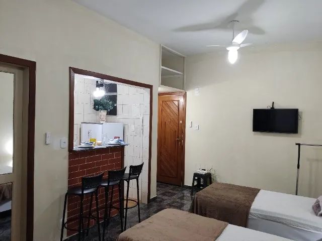 Tijuca - Studio, metrô estação Saens Pena, 3 pessoas, mobiliado, internet rápida - Foto 5