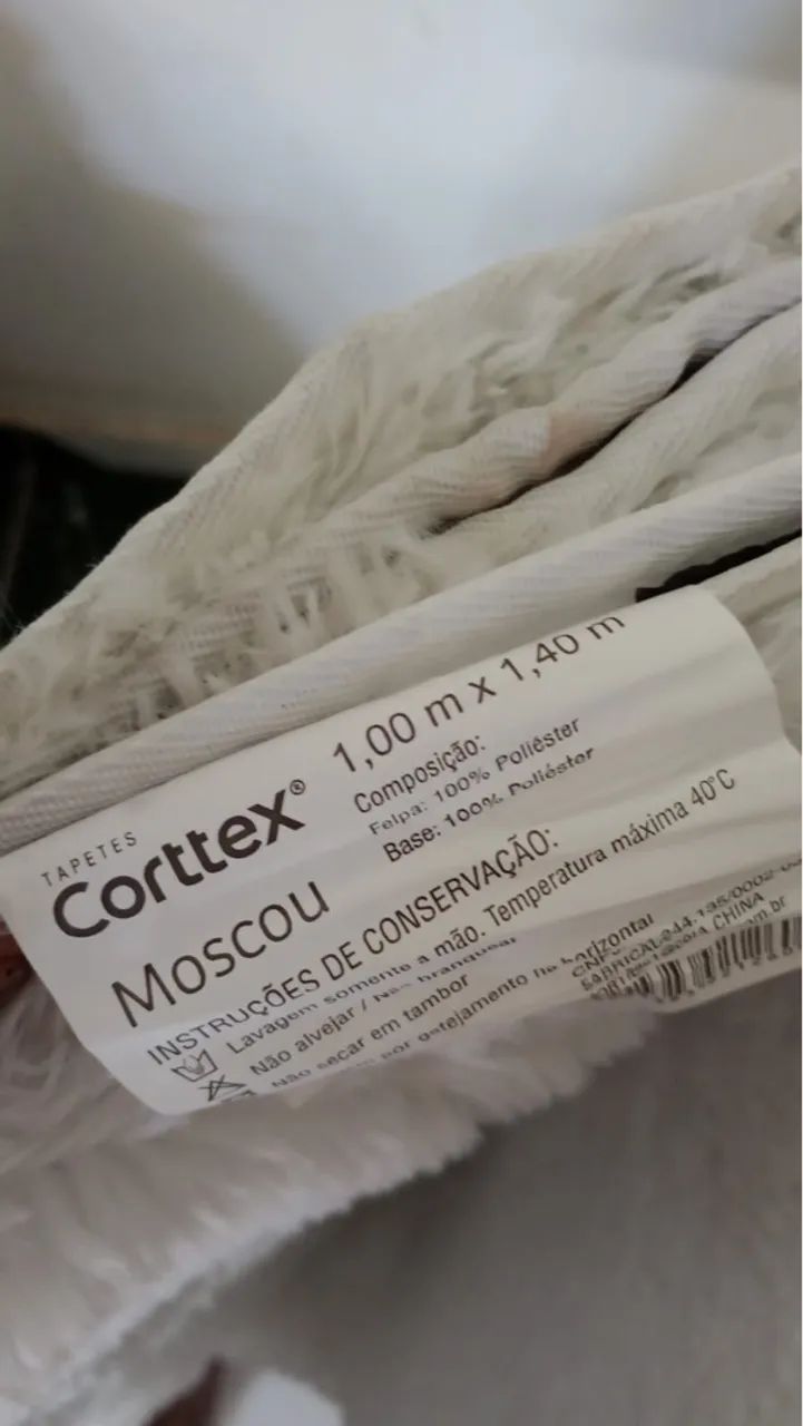 Tapete Pelúcia Branco - Foto 2