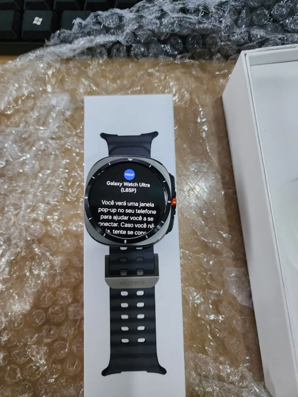Galaxy Watch Ultra 47mm LTE - Como Novo+Completo+NF e Garantia até 02/26