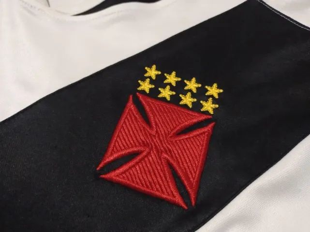 Camisa Oficial Vasco Umbro 2005, longa, tamanho G (57x79cm). Modelo raro, de Jogo. - Foto 5
