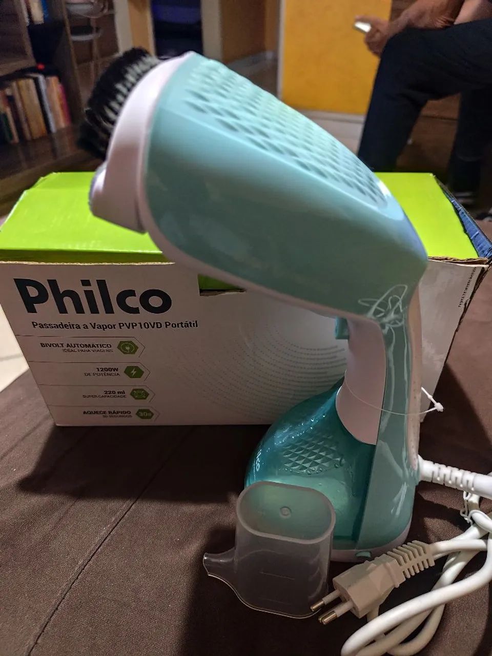 Passadeira a Vapor Portátil Bivolt Philco 