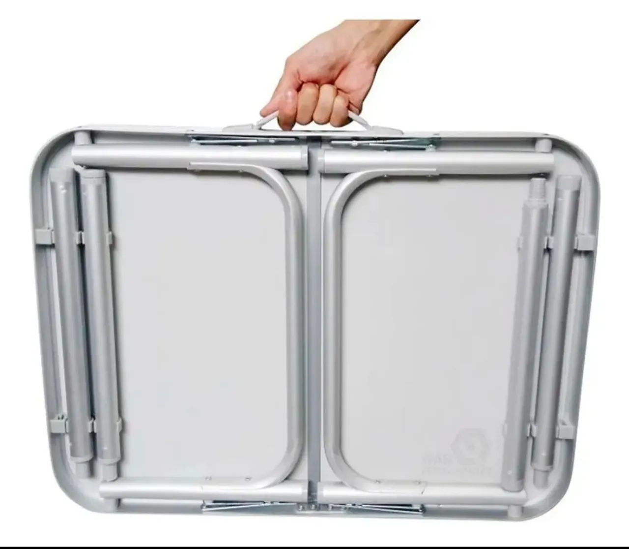 Mesa dobrável 90x60 vira maleta - Foto 3